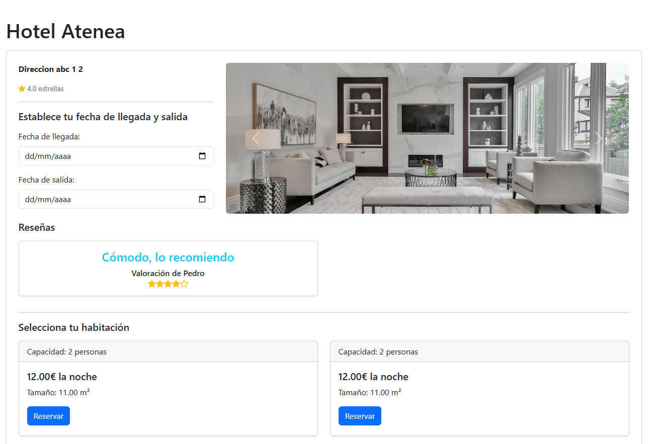 Hotel Reservation Management System preview